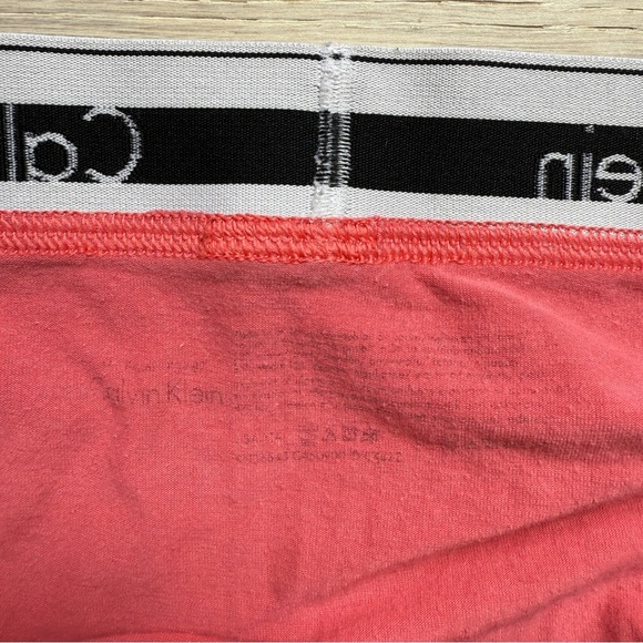 Calvin Klein Coral Bralette and Brief Set - Picture 4 of 4